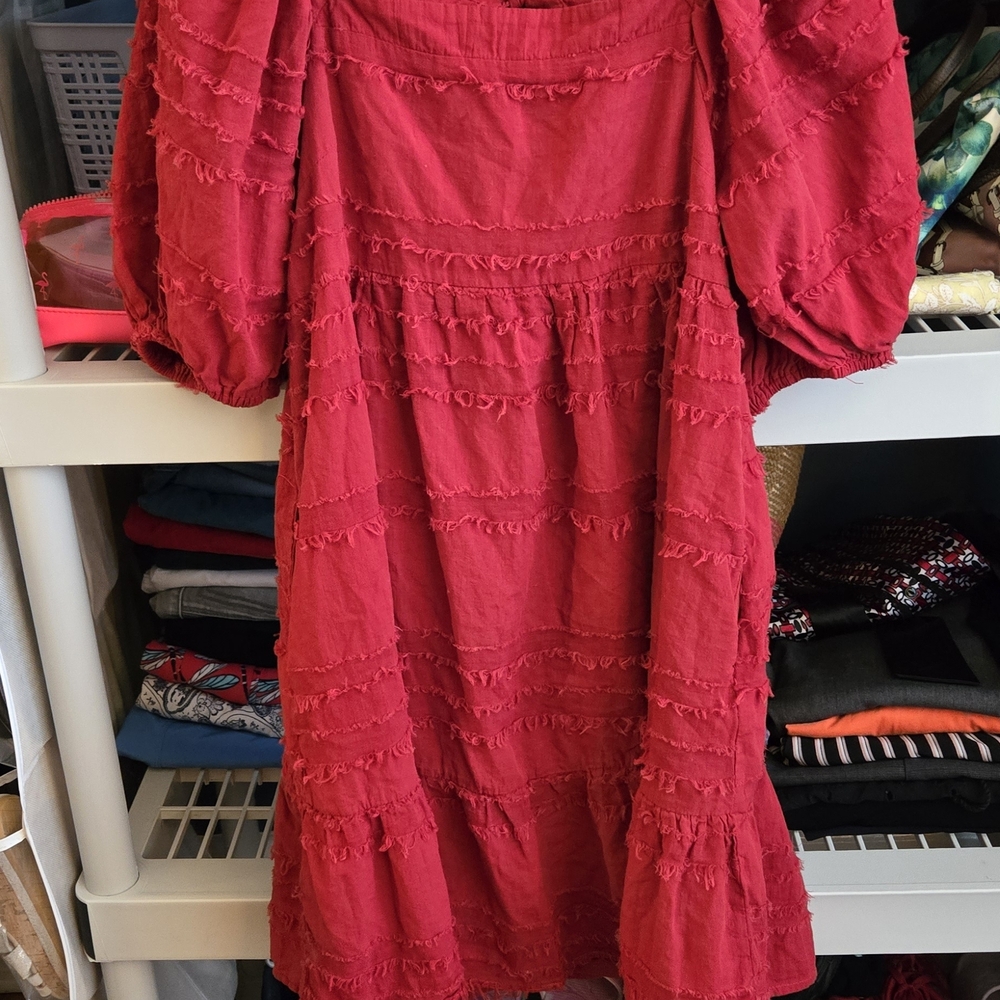 IAltar'd State Vibrant Red Dress